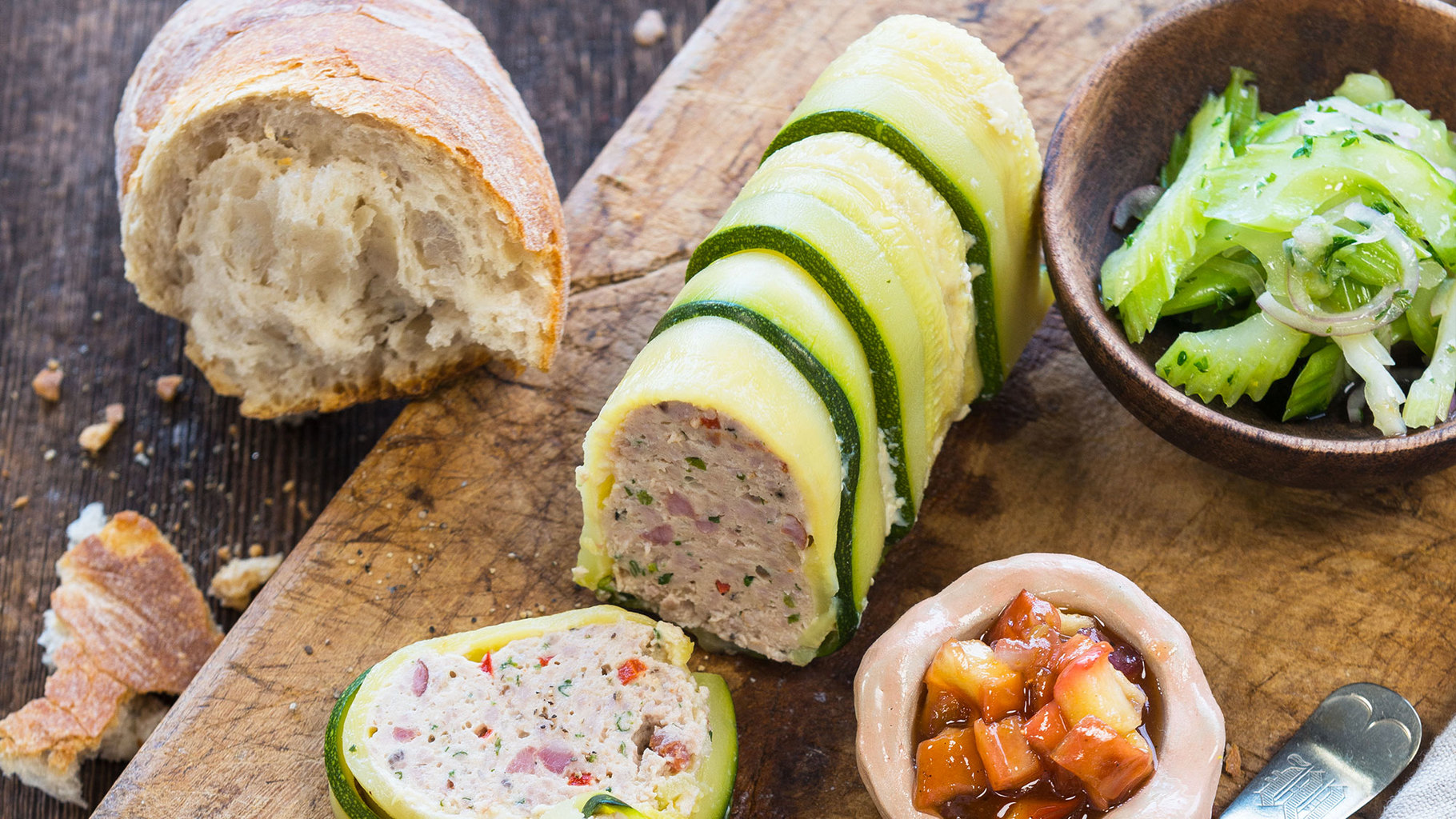 KalbfleischTerrine Rezept Einfaches Weihnachtsgericht Kenwood Club