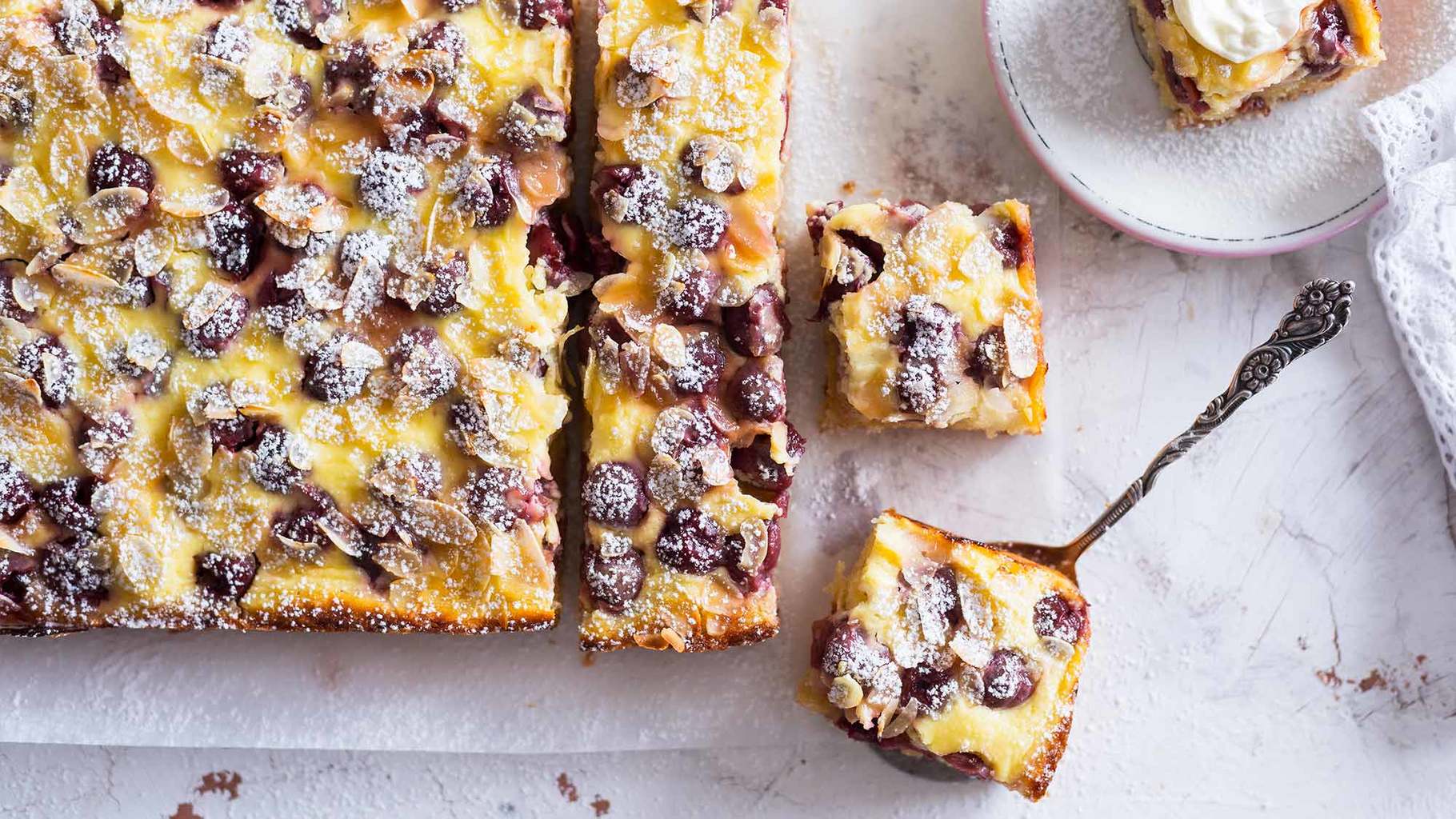 Kirsch-Joghurt Schnitten | Kenwood Club