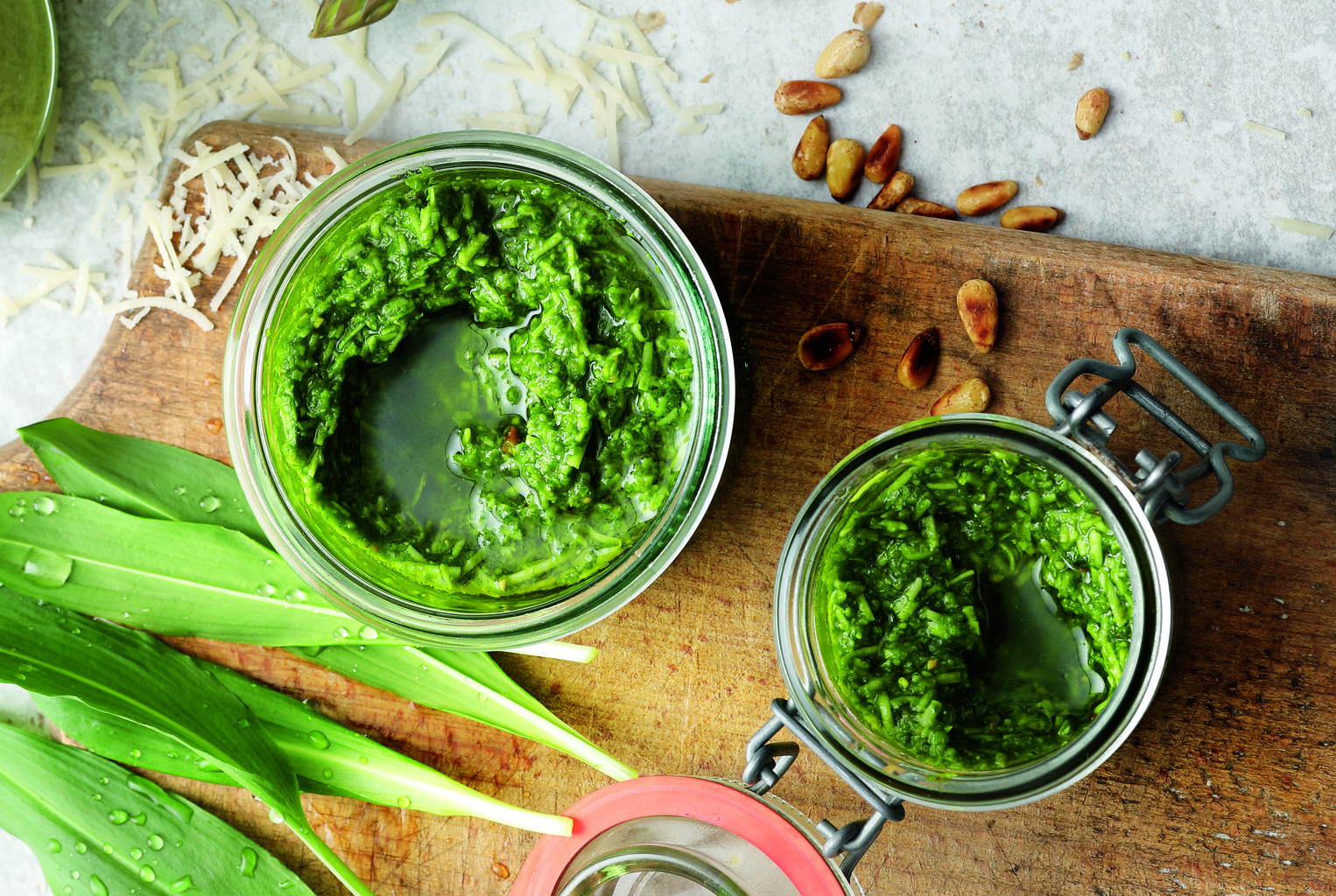 BärlauchPesto Rezept für grünes Pesto Kenwood Club