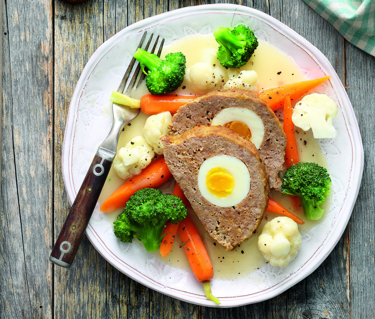 Falscher Hase mit feinem Buttergemüse | Kenwood Club Falscher Hase mit feinem Buttergemüse | Kenwood Club