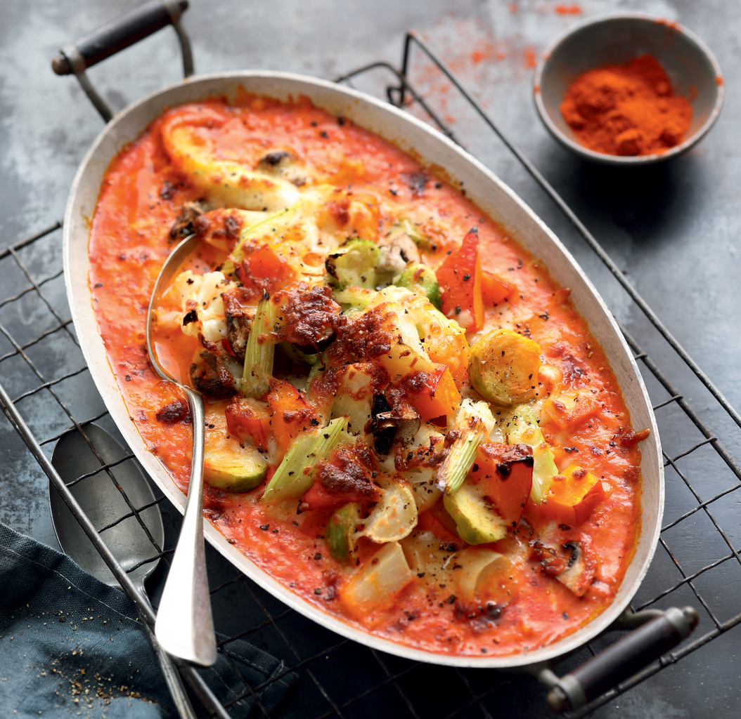 Gratin mit Gemüse in scharfem Paprikarahm | Kenwood Club