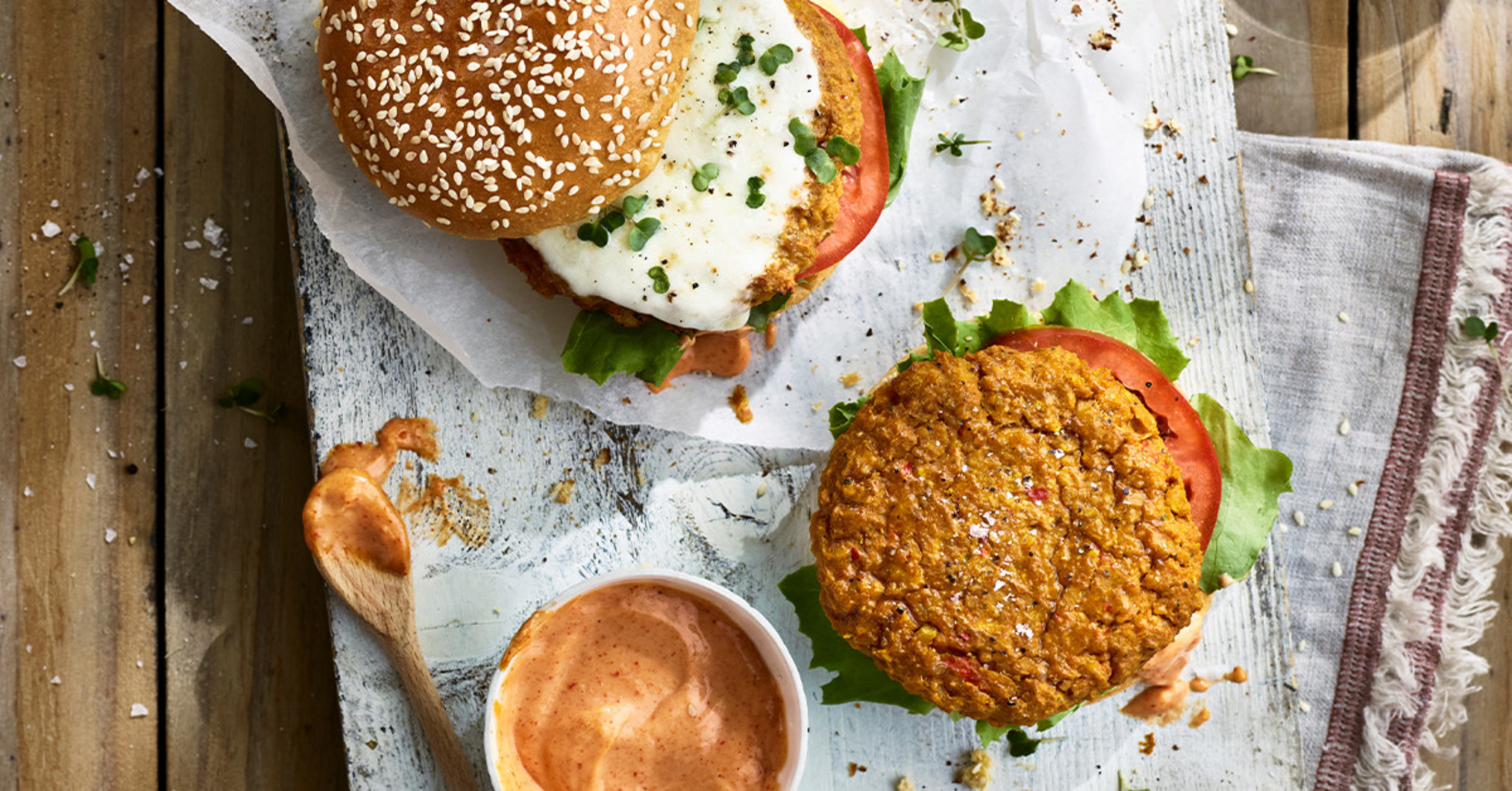 KäseKichererbsenBurger Kenwood Club