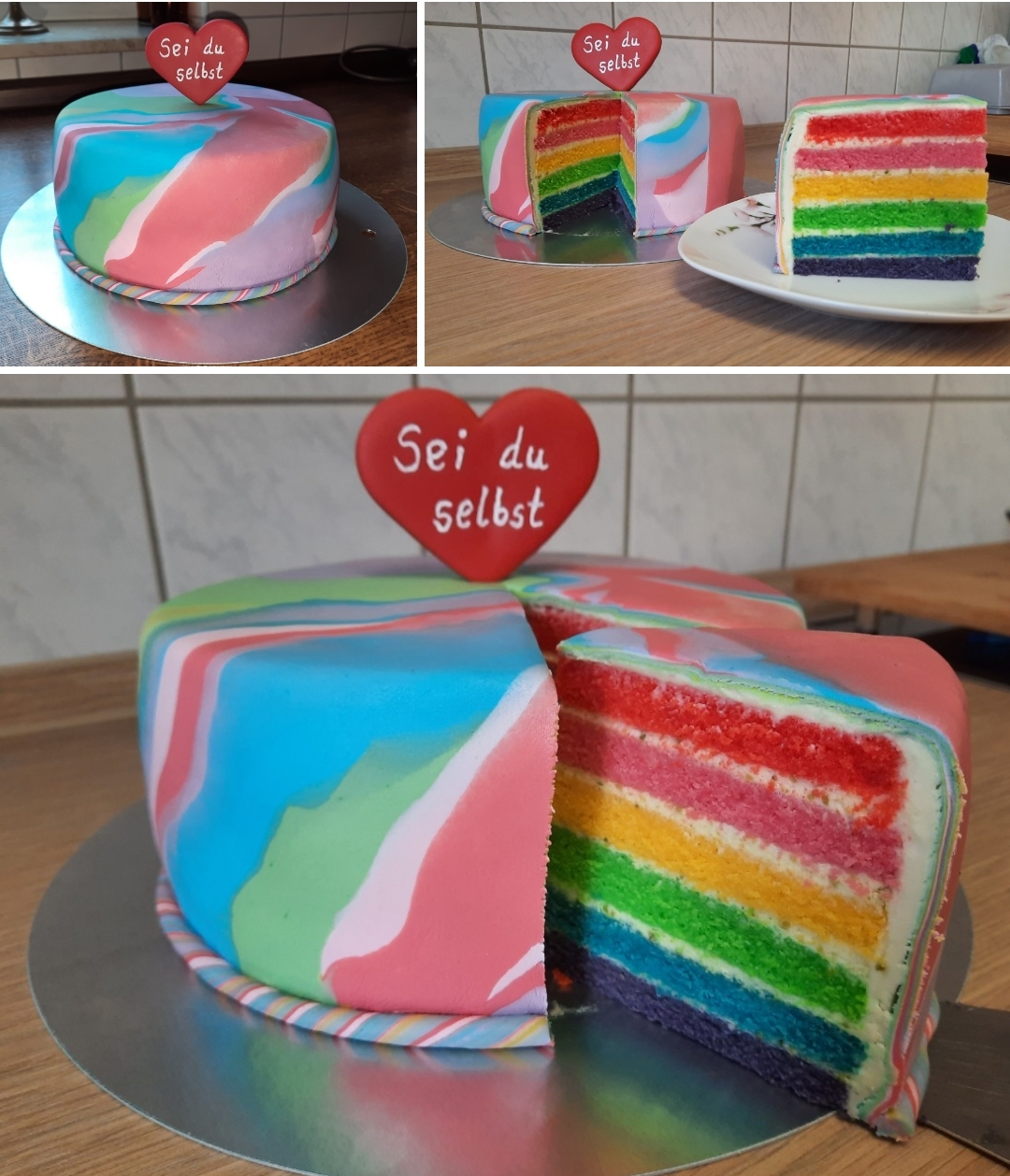 Regenbogentorte trifft auf Pistazien-Mascarponecreme | Kenwood Club