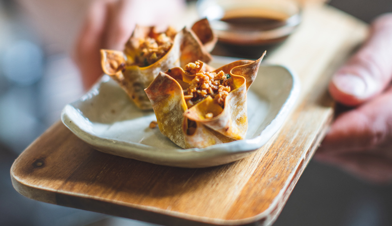 Ravioli (Dim Sum) ai Funghi