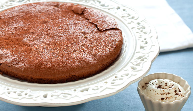Torta al cioccolato e castagne gluten free