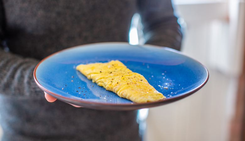 Frittata veloce al formaggio