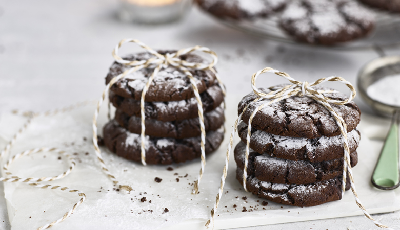 Biscotti vegani al doppio cioccolato