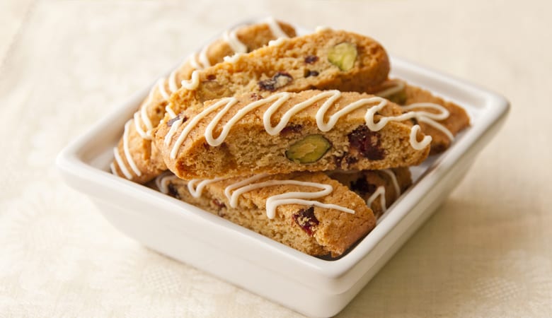 Cantucci salati ai pistacchi