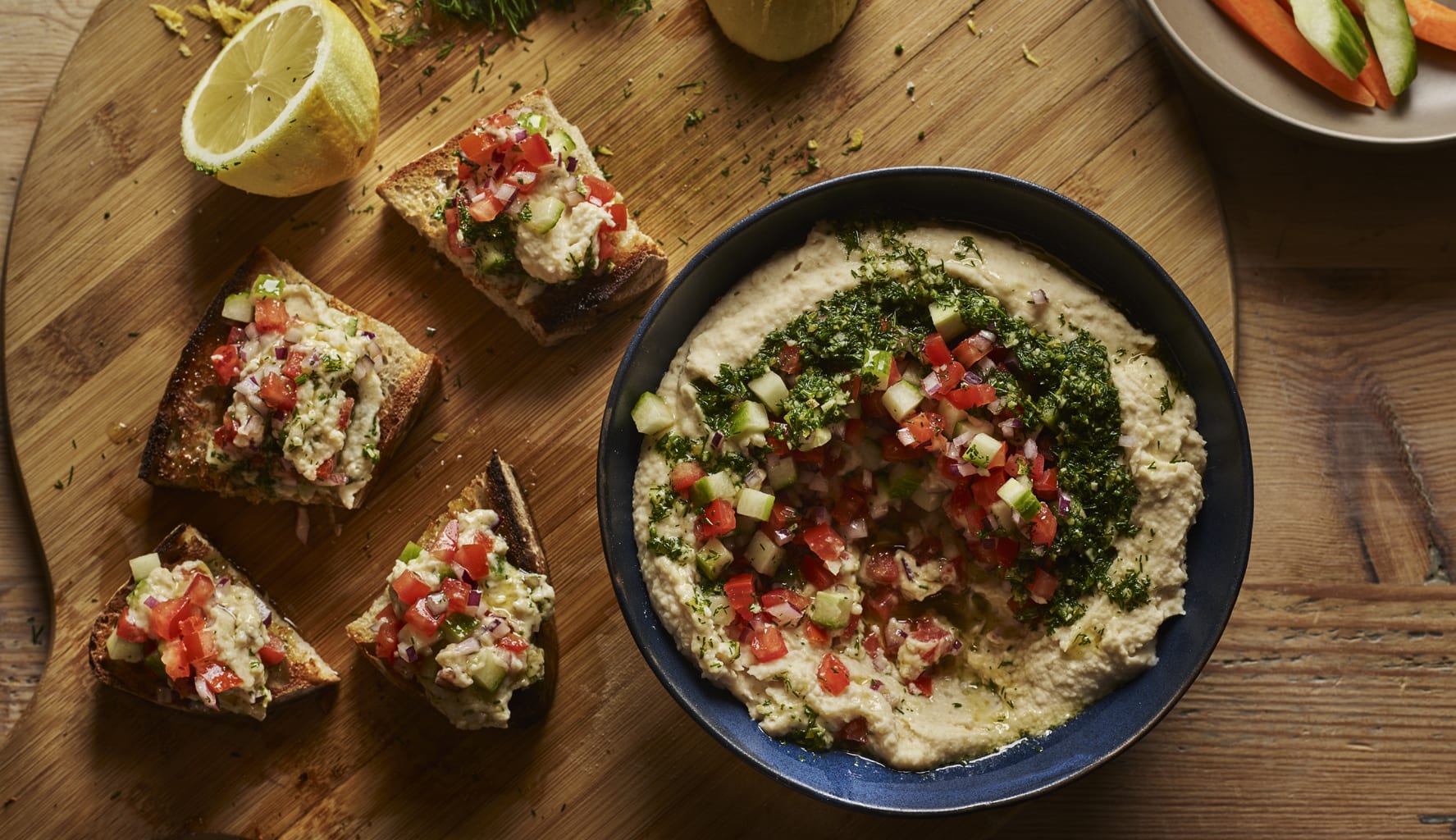 Ricetta crema di fagioli bianchi con verdure estive ...