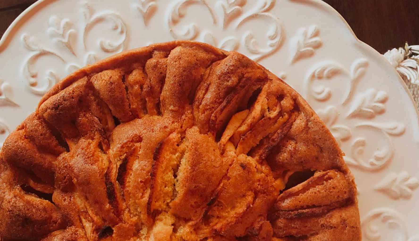 Torta con mele renetta