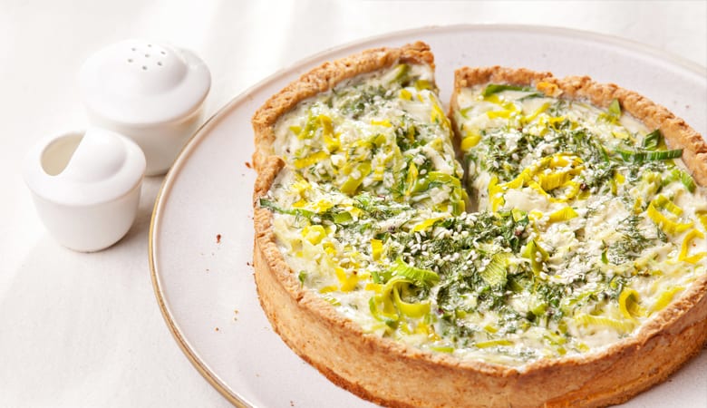 Quiche ai porri