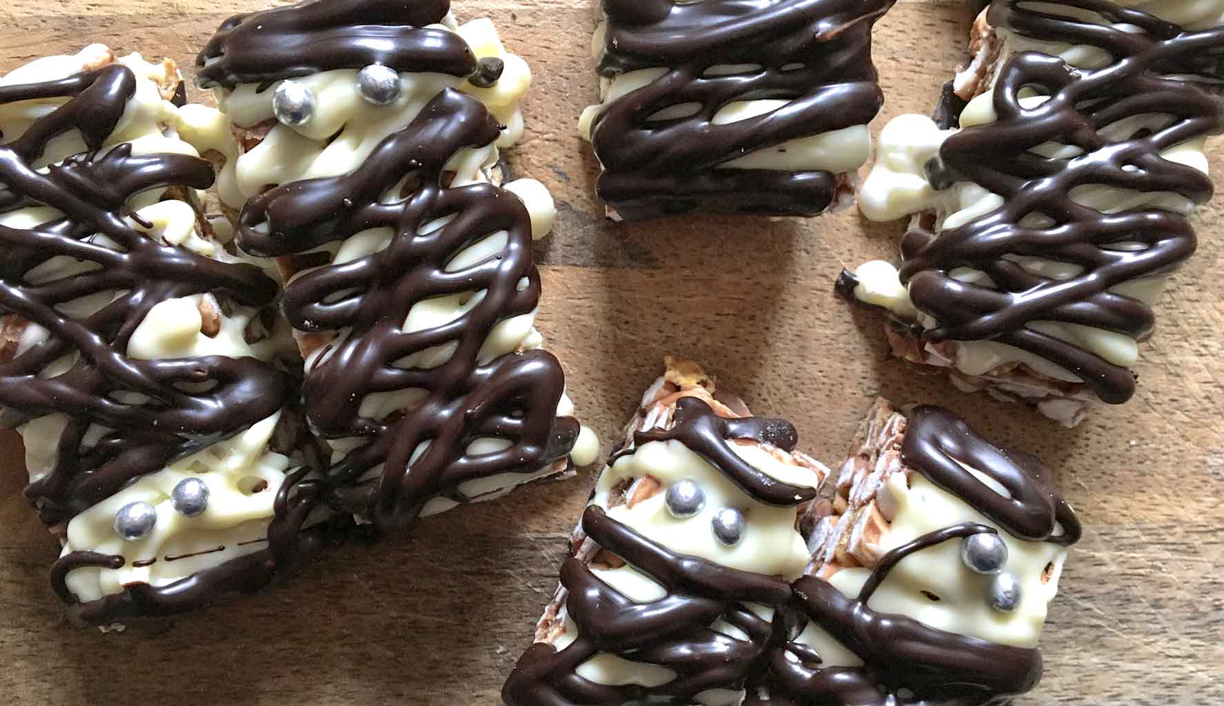 Mummie al cioccolato e cereali