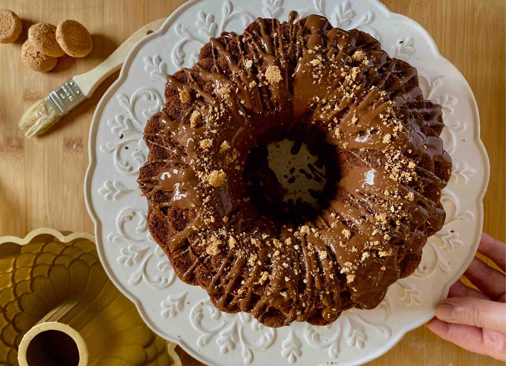 Torta cioccolato e amaretto