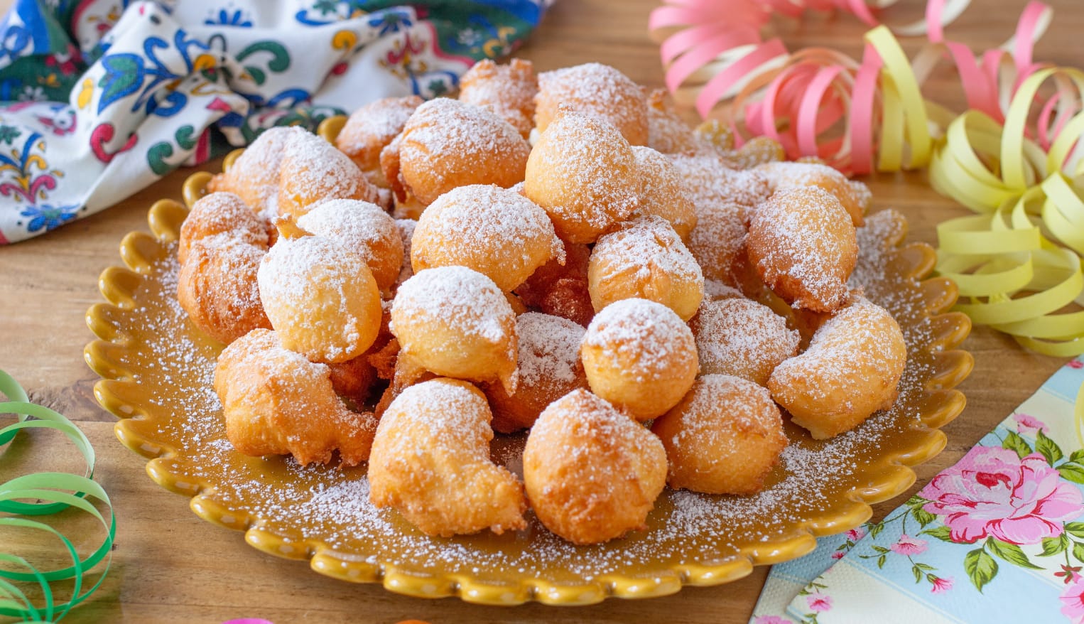frittelle al limone di benedetta rossi