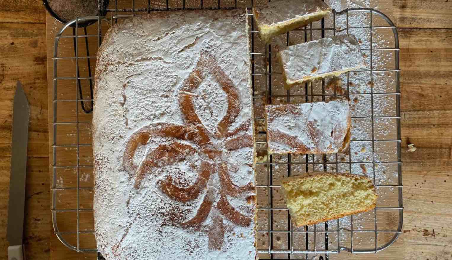 Schiacciata Fiorentina di Carnevale