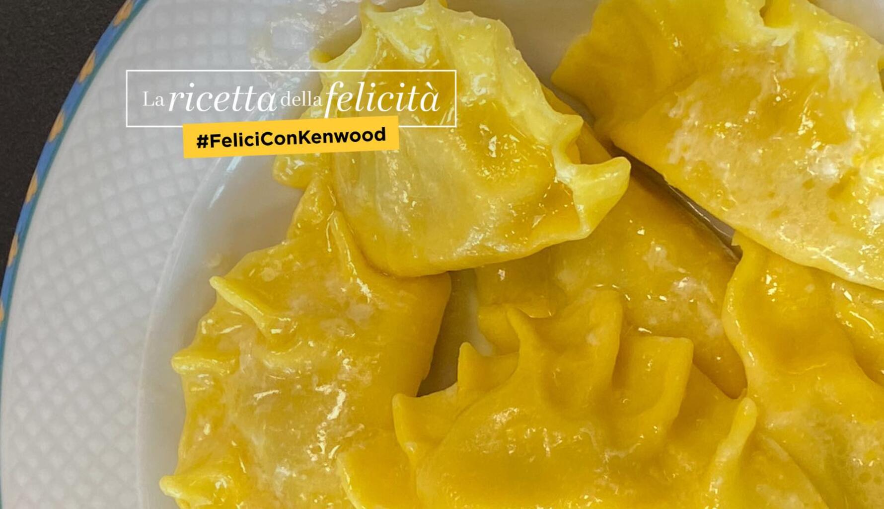 Tortelli alla carbonara Kenwood Club