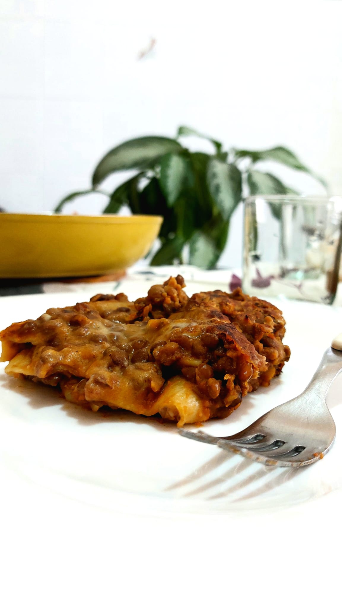 Lasagne di lenticchie