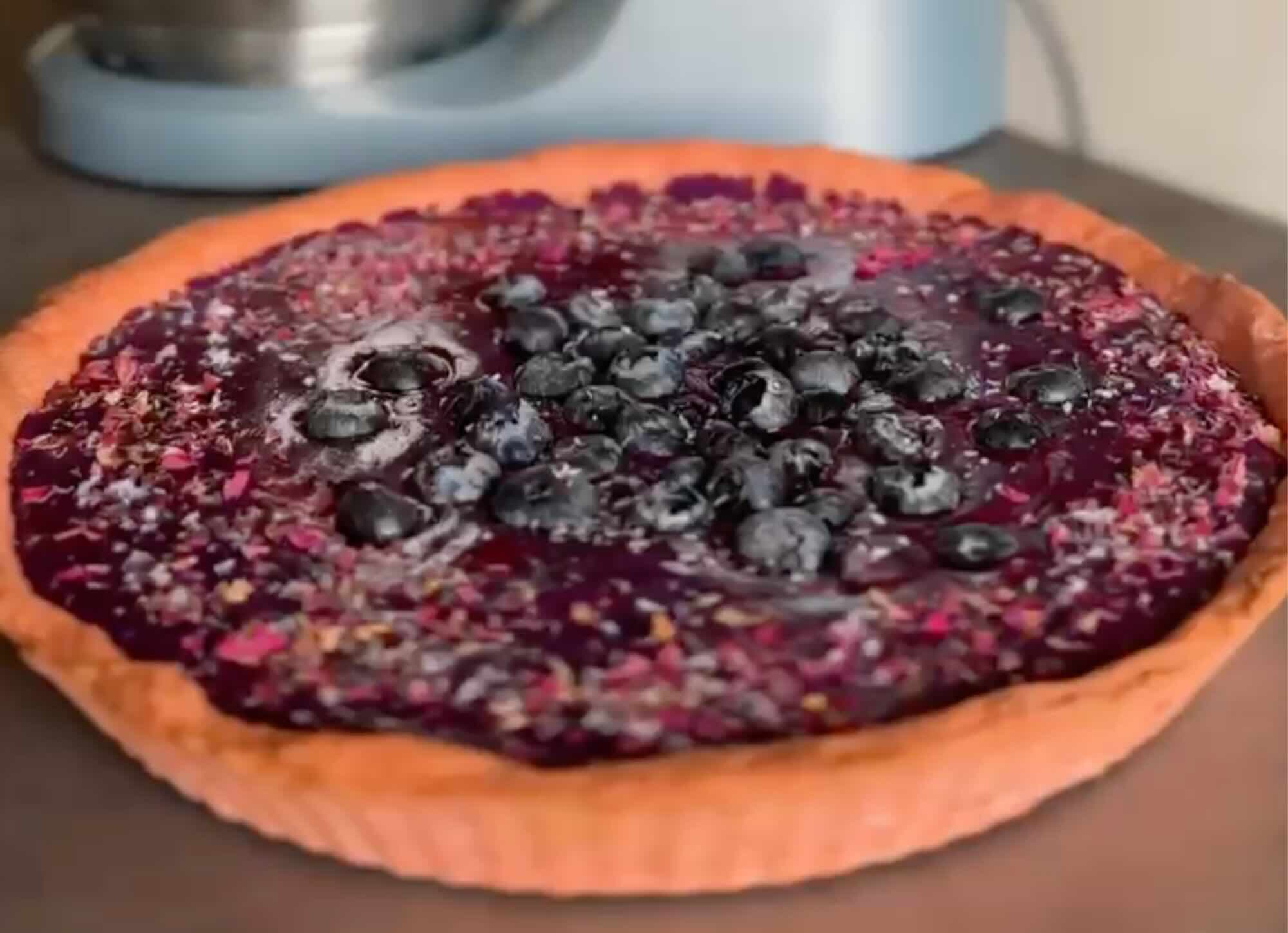 Crostata ai mirtilli